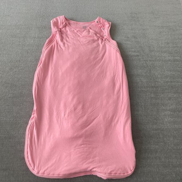 Kickee Pants Fluffle Sleep Bag with Dual Access Pink 18-36 M Soft Cozy Bamboo - Picture 1 of 5